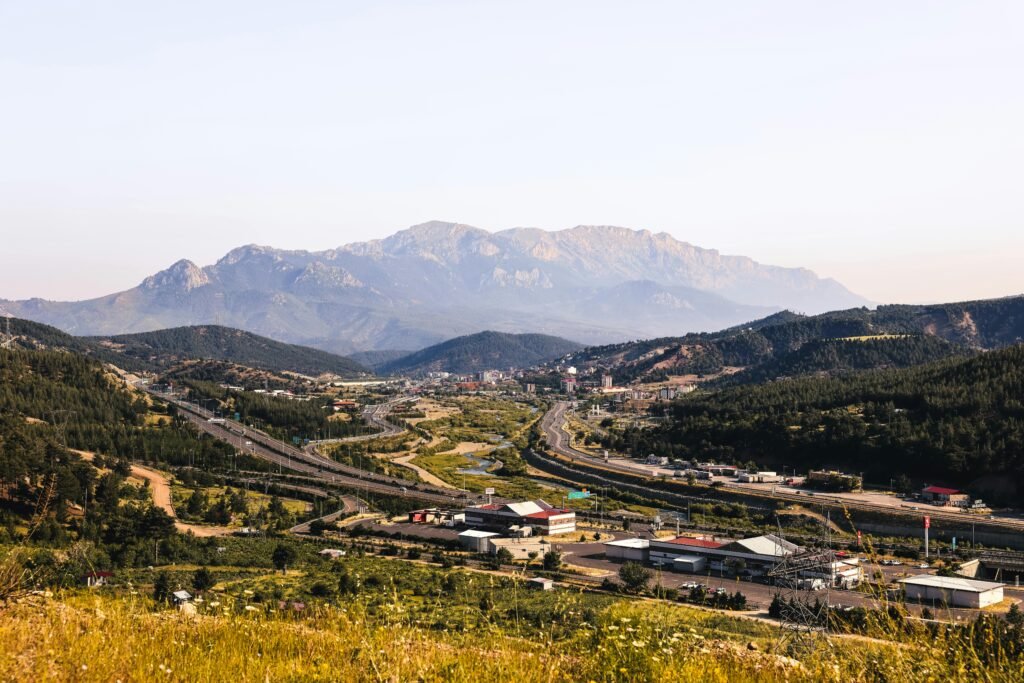 Breathtaking landscape of Pozantı, Adana with Taurus Mountains in the background.